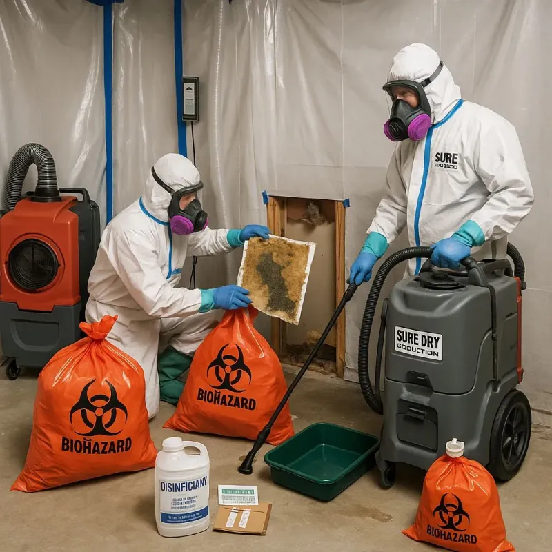 Contaminated Water Handling Protocols process in Crimora, VA