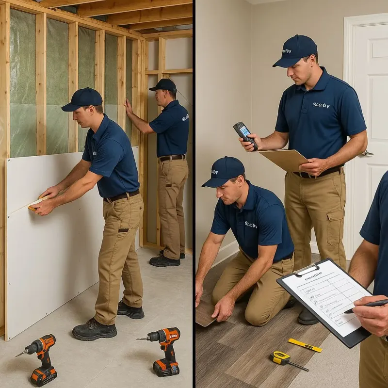 Repairs and Reconstruction process in Crimora, VA