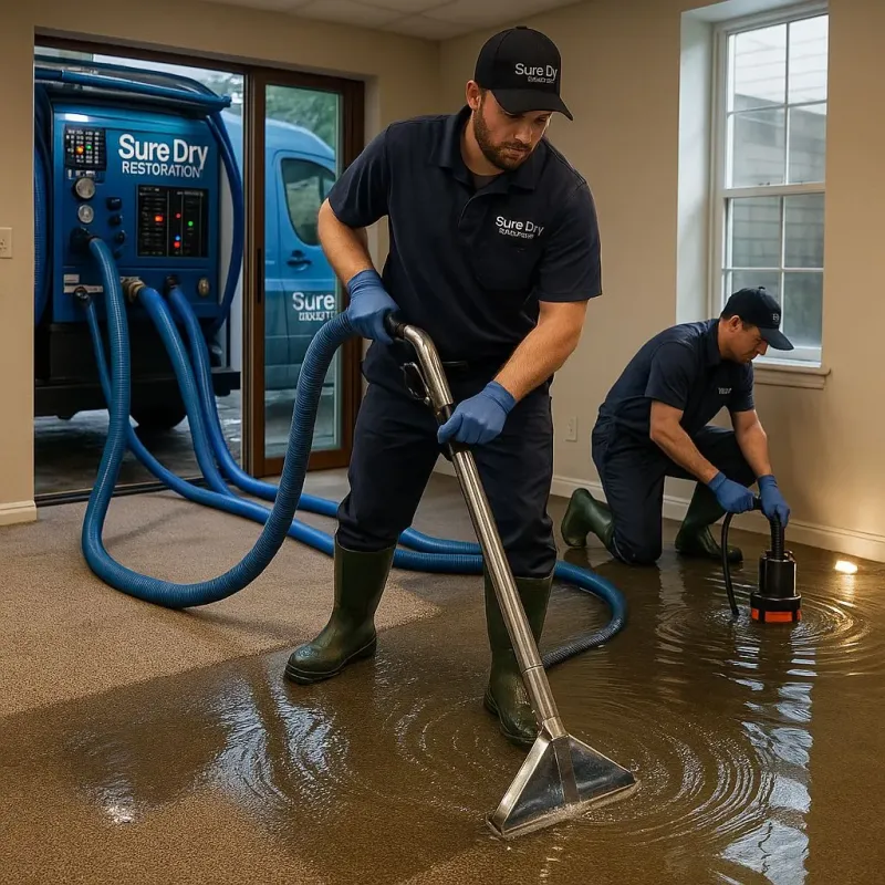 Water Extraction and Removal process in Crimora, VA